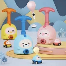 Ensemble de voiture propulsé par ballon pour enfants