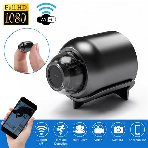Mini caméra WiFi à Vision nocturne 1080P HD