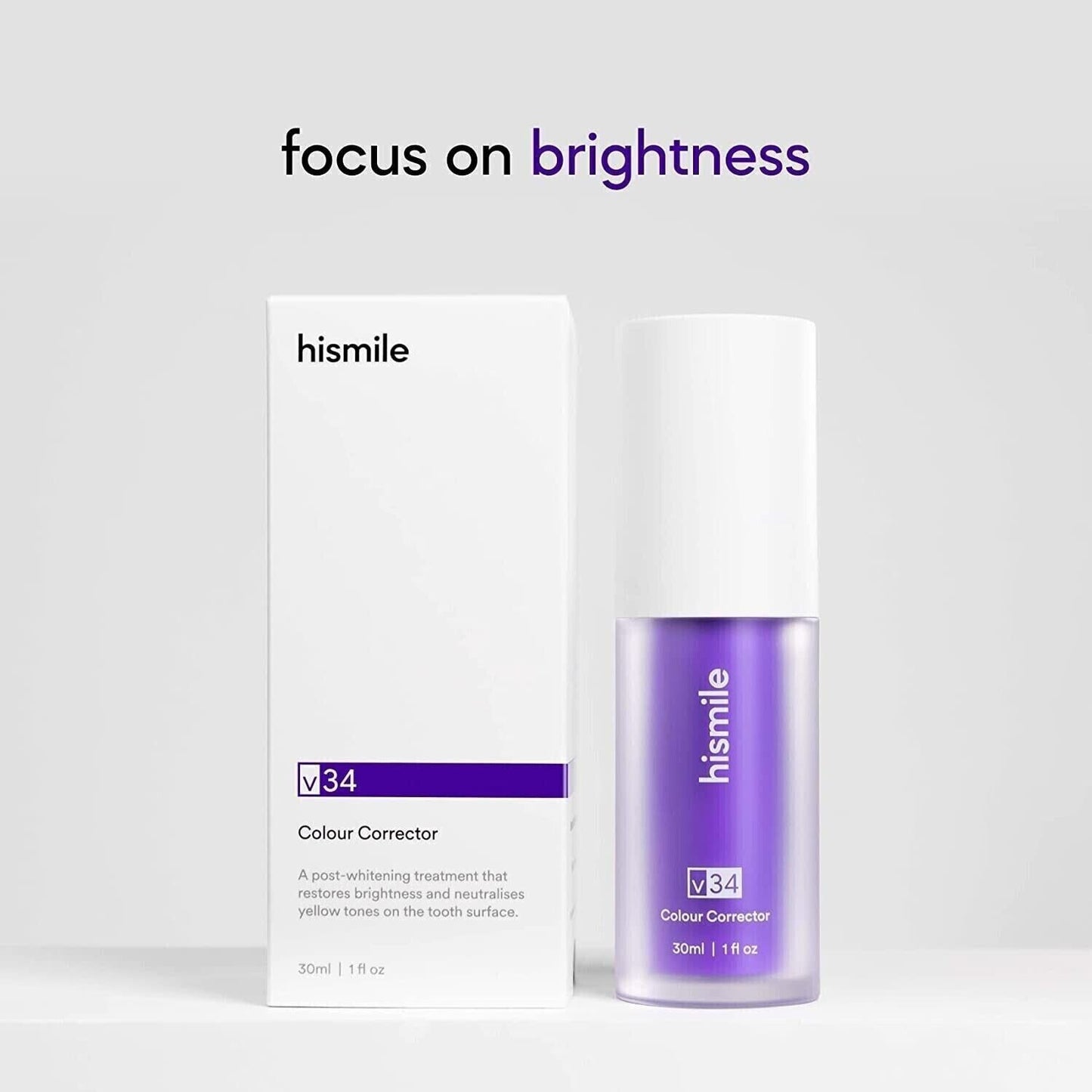 Dentifrice Violet pour Blanchiment des Dents