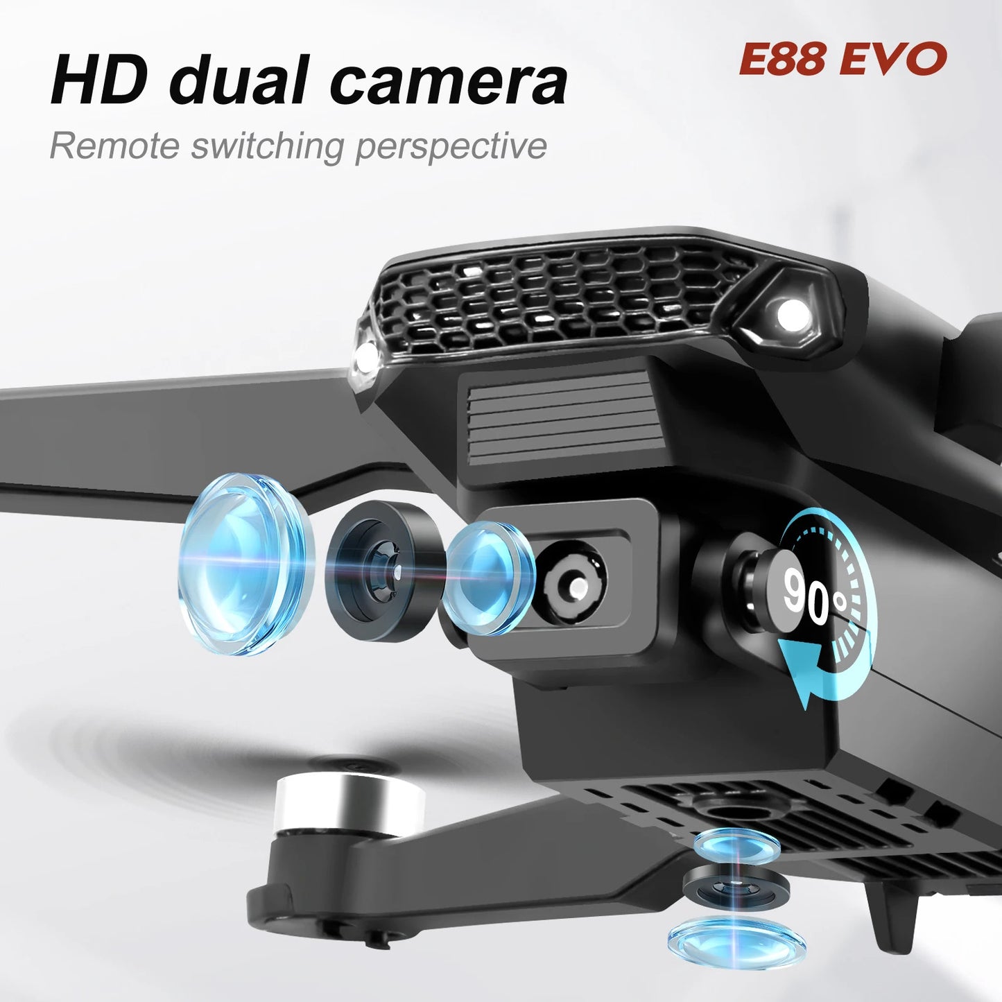 Drone professionnel avec 2 camera 4k