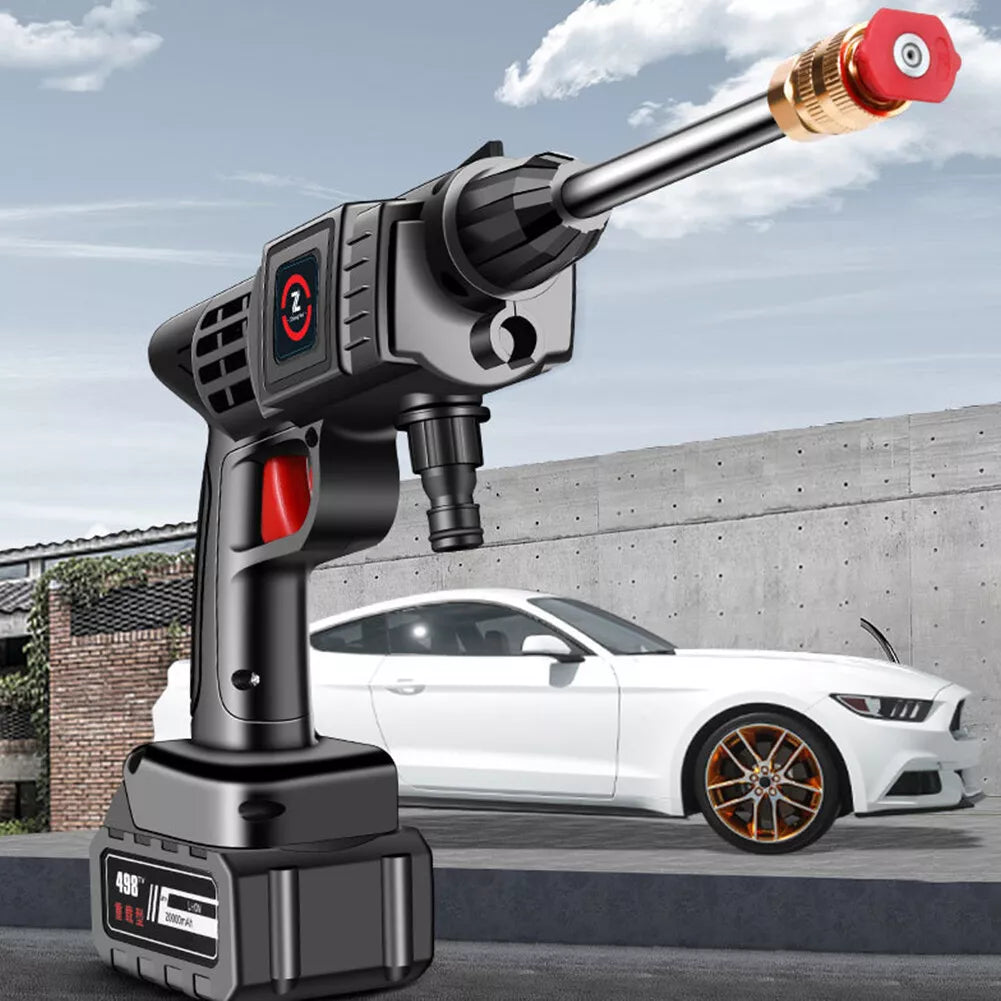 Pistolet Haute Pression Ă  Eau avec Batterie