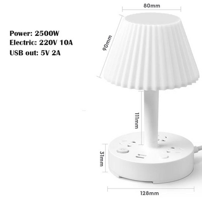 Douille de lampe de protection des yeux LED