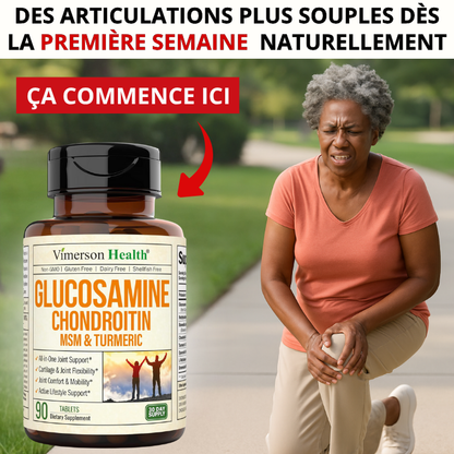 Glucosamine chondroitin  -Soulagez Vos Articulations