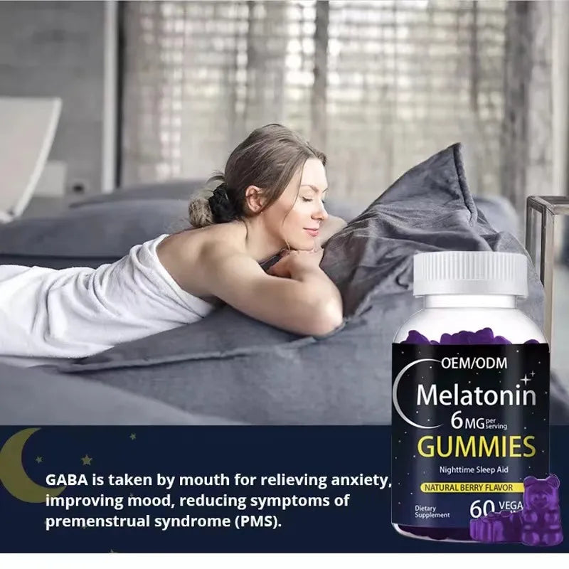 Gummies Mélatonine pour Sommeil et Relaxation