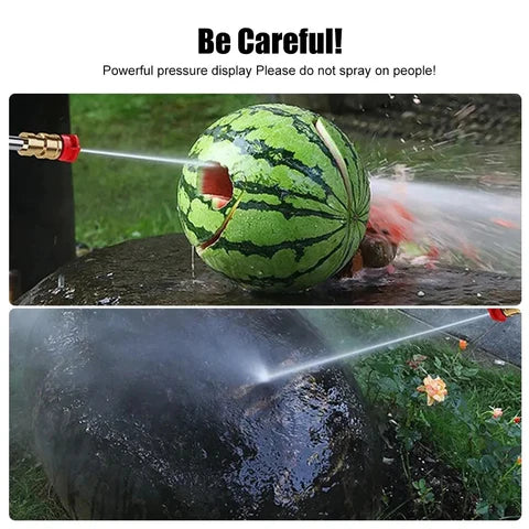 Pistolet Haute Pression à Eau avec Batterie